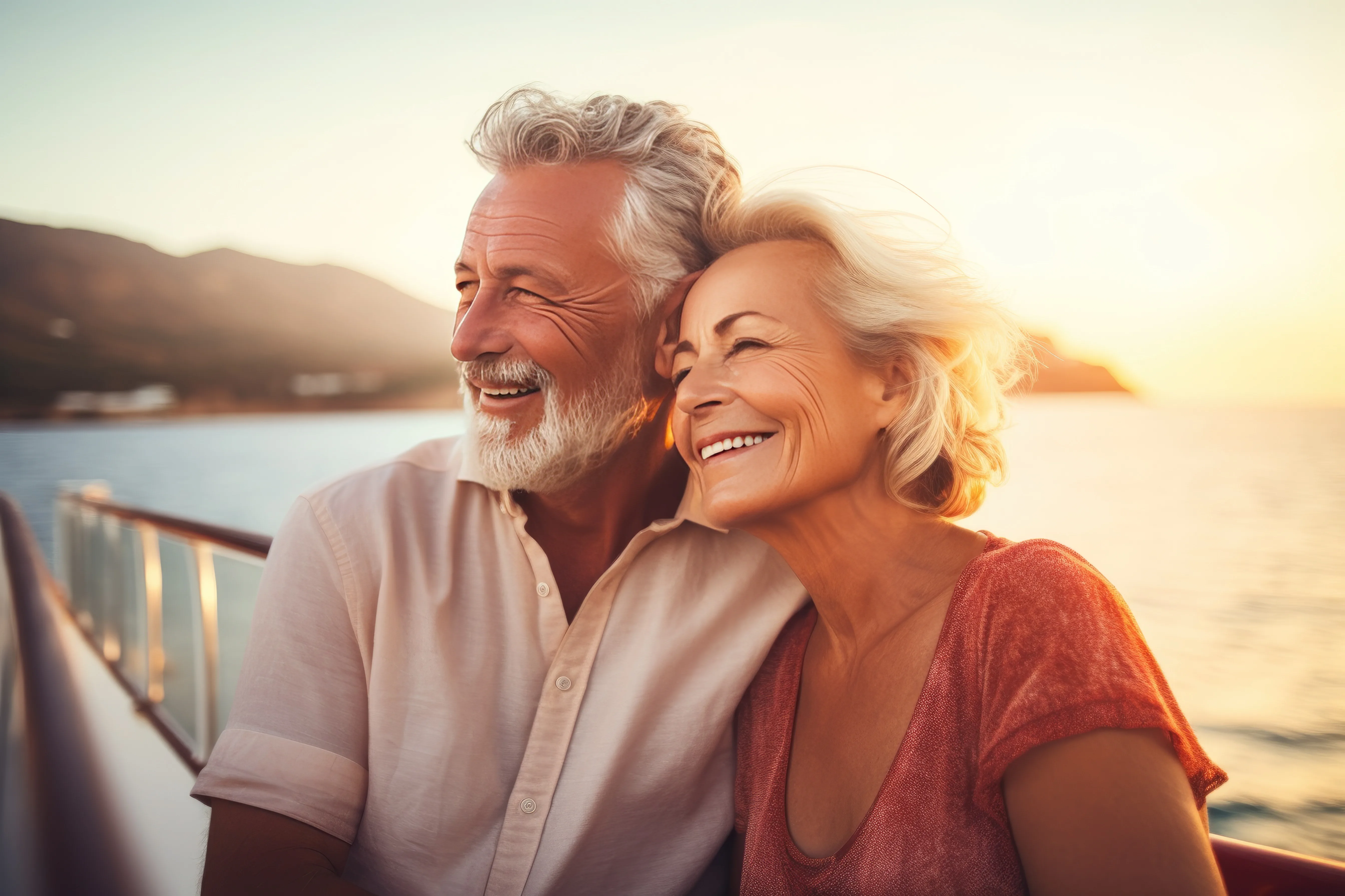 Happy borrowers using their HECM proceeds to travel. Happy borrowers using their HECM proceeds to travel.