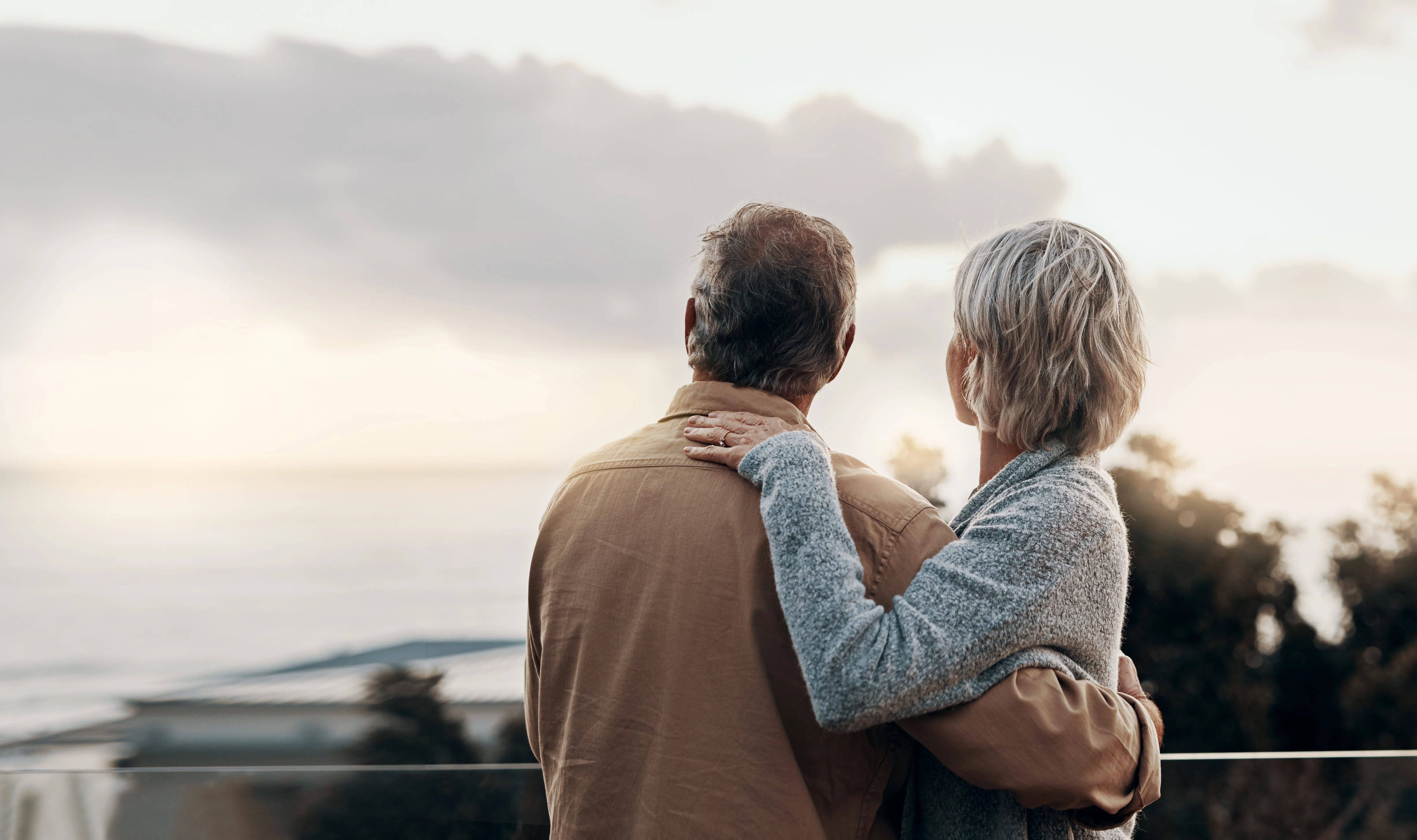 Senior,Couple,,Back,And,Hug,With,Balcony,For,Love,,Embrace Senior,Couple,,Back,And,Hug,With,Balcony,For,Love,,Embrace
